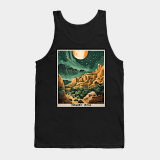 Gwalior India Vintage Tourism Travel Tank Top